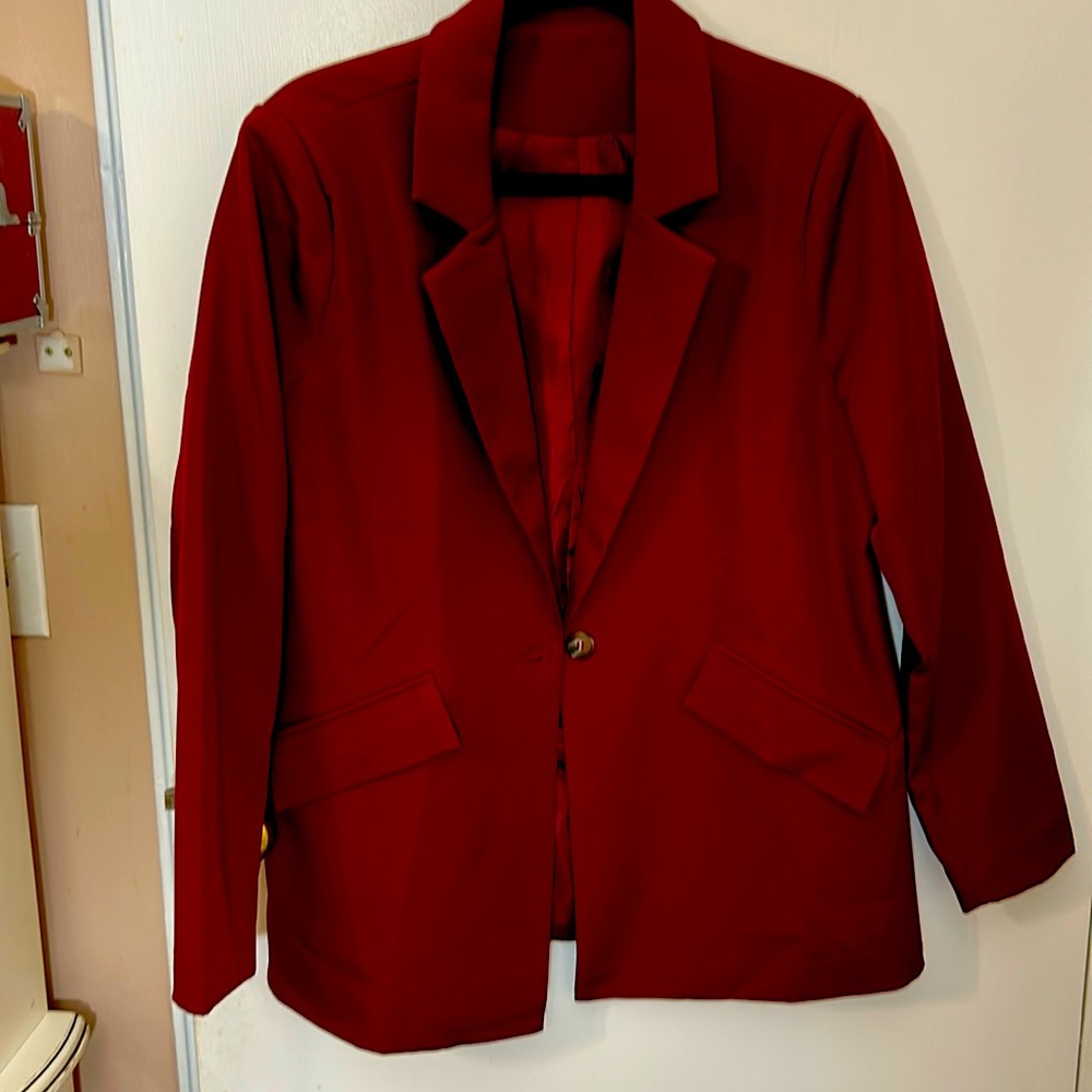 Women’s Single Button Blazer